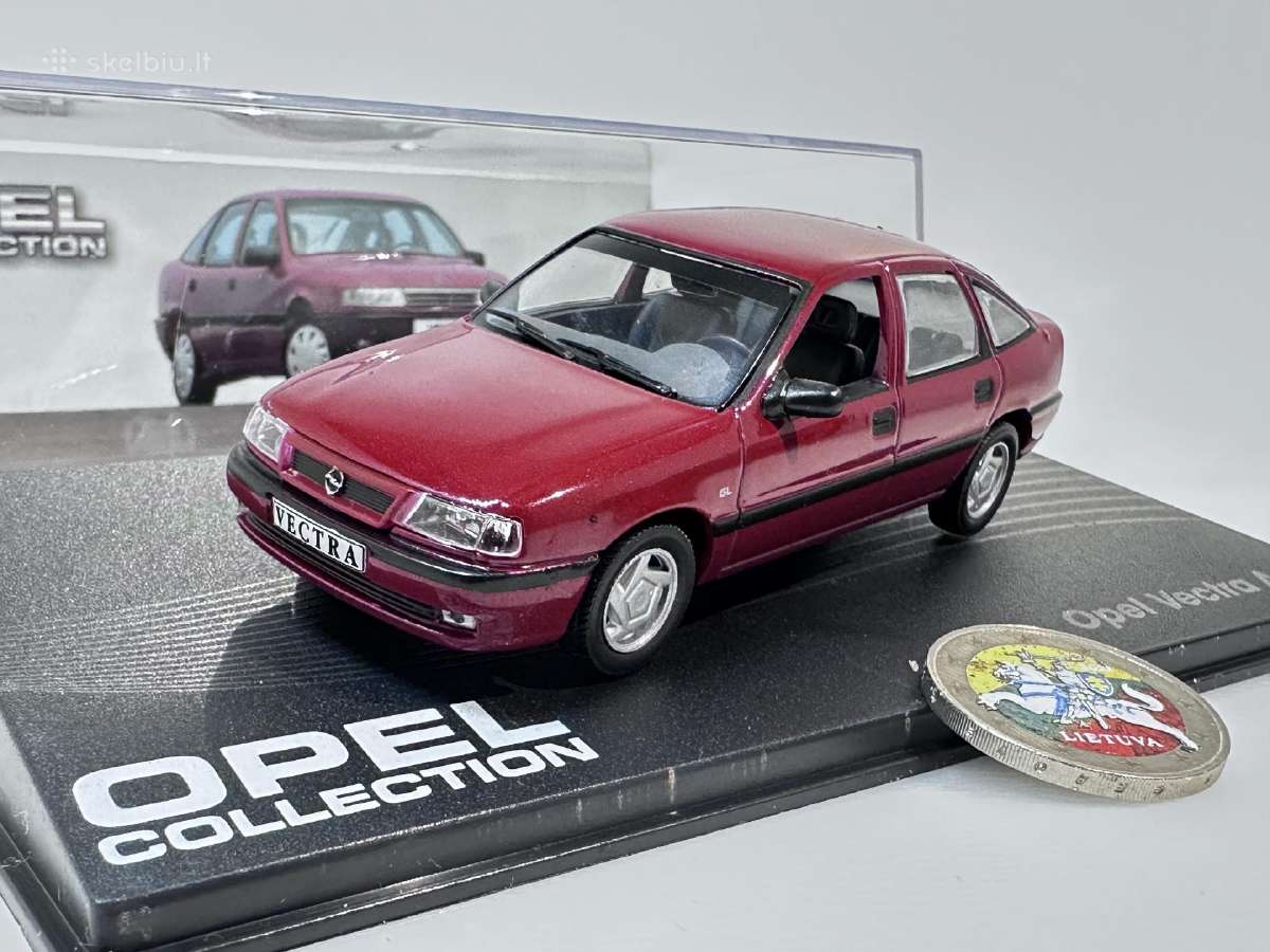 Opel Vectra A Facelift 5door raudona 1:43 Eaglemos