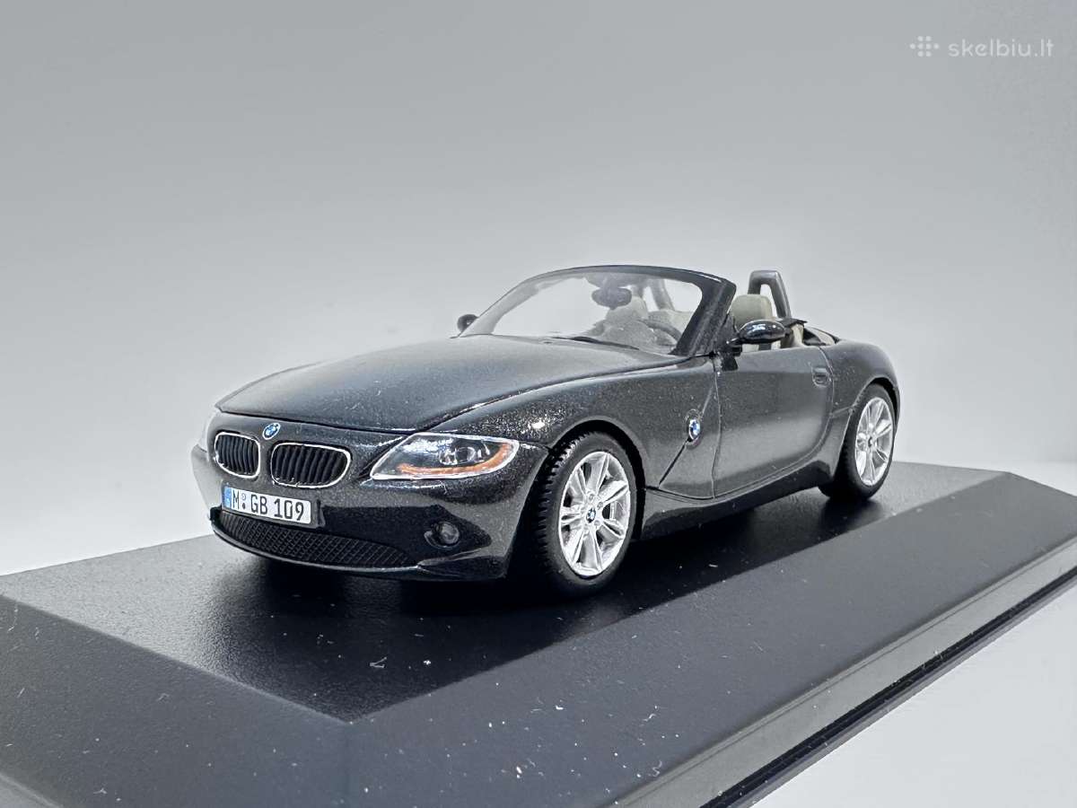 Bmw Z4 Roadster E85 1:43 Minichamps - nuotraukos Nr. 6