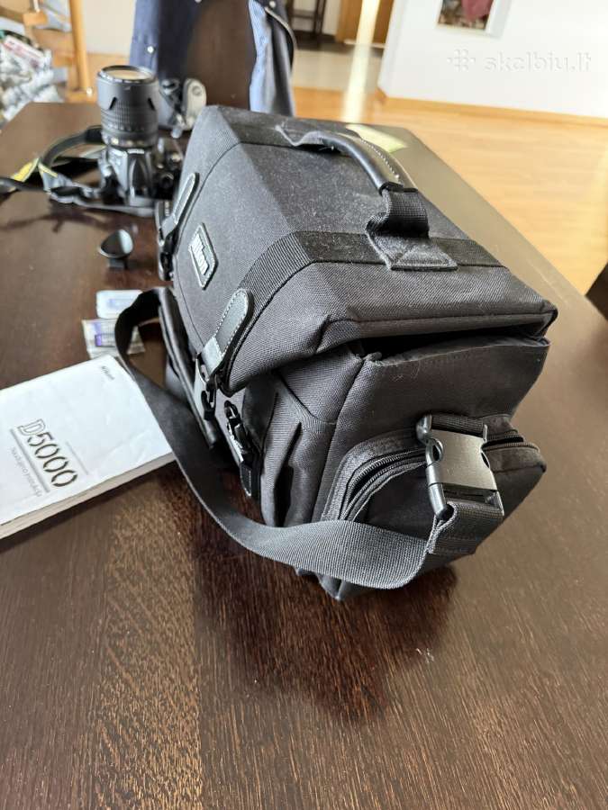 Nikon D5000 su objektyvu – pilnas komplektas, paru - nuotraukos Nr. 16