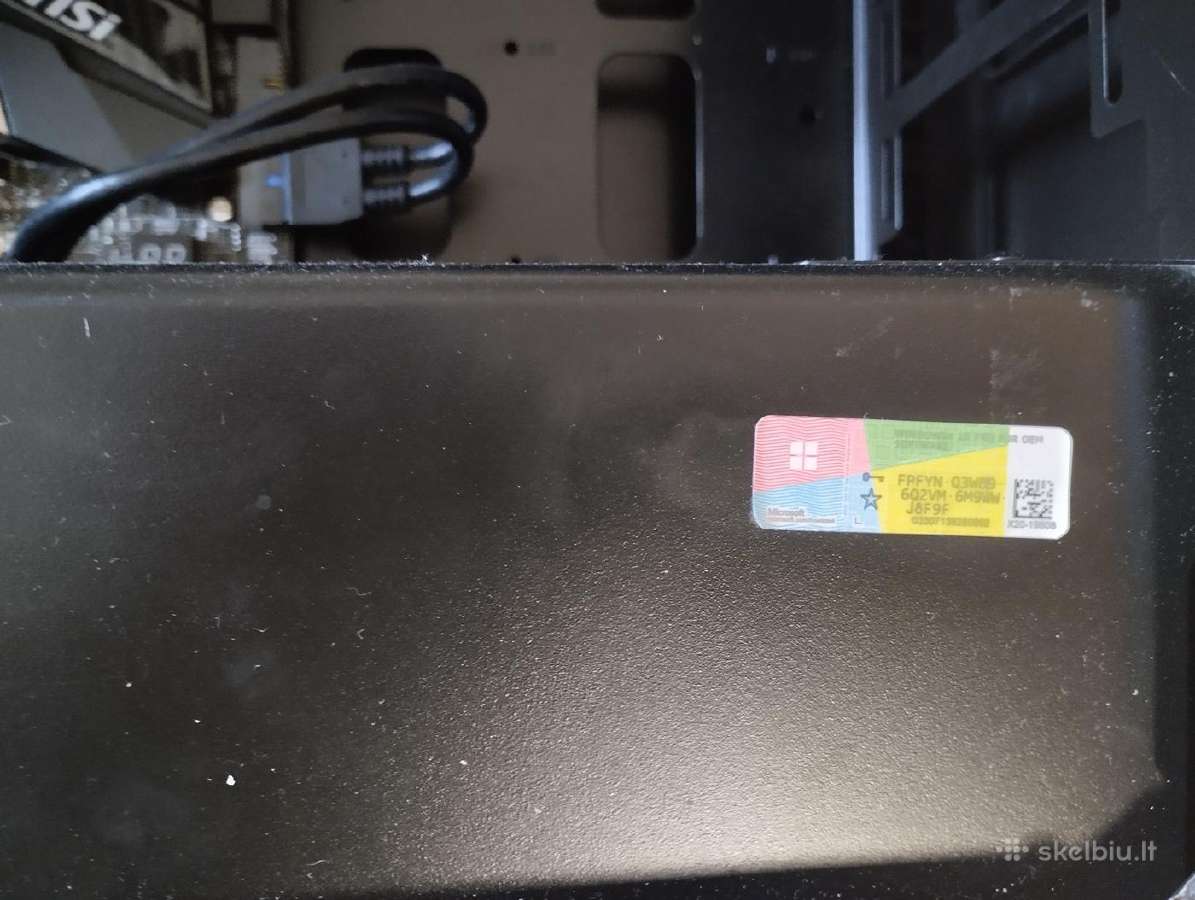 Ryzen Threadripper 1950x 64gb RAM msi x399 - nuotraukos Nr. 6