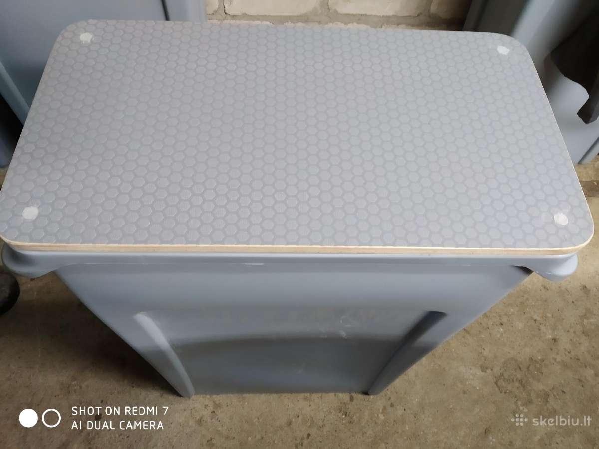 Rubbermaid dėžė Slimjim 87 litrų. - nuotraukos Nr. 10
