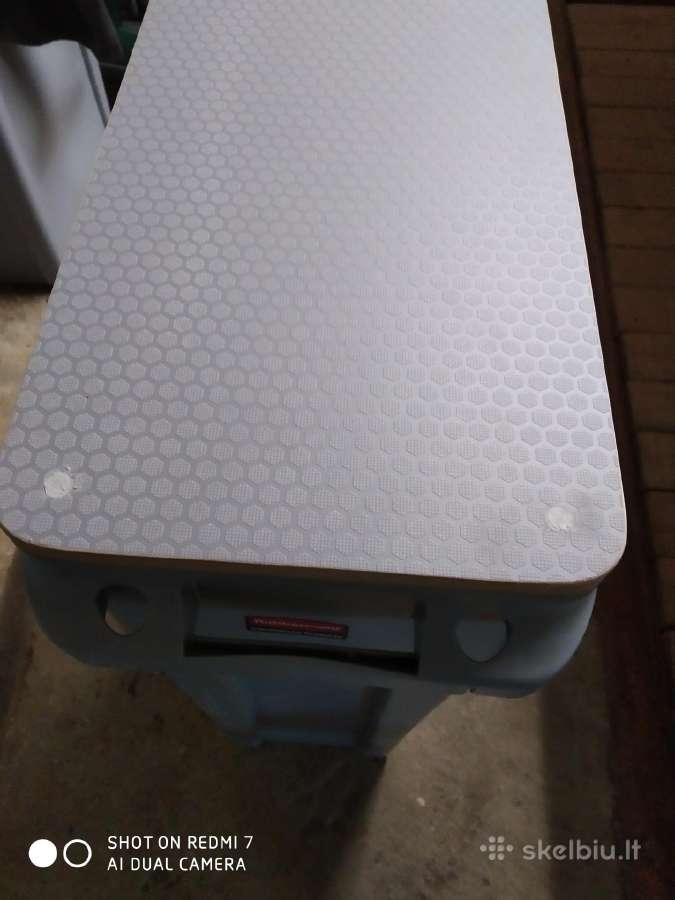 Rubbermaid dėžė Slimjim 87 litrų. - nuotraukos Nr. 11