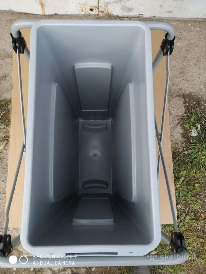 Rubbermaid dėžė Slimjim 87 litrų. - nuotraukos Nr. 15