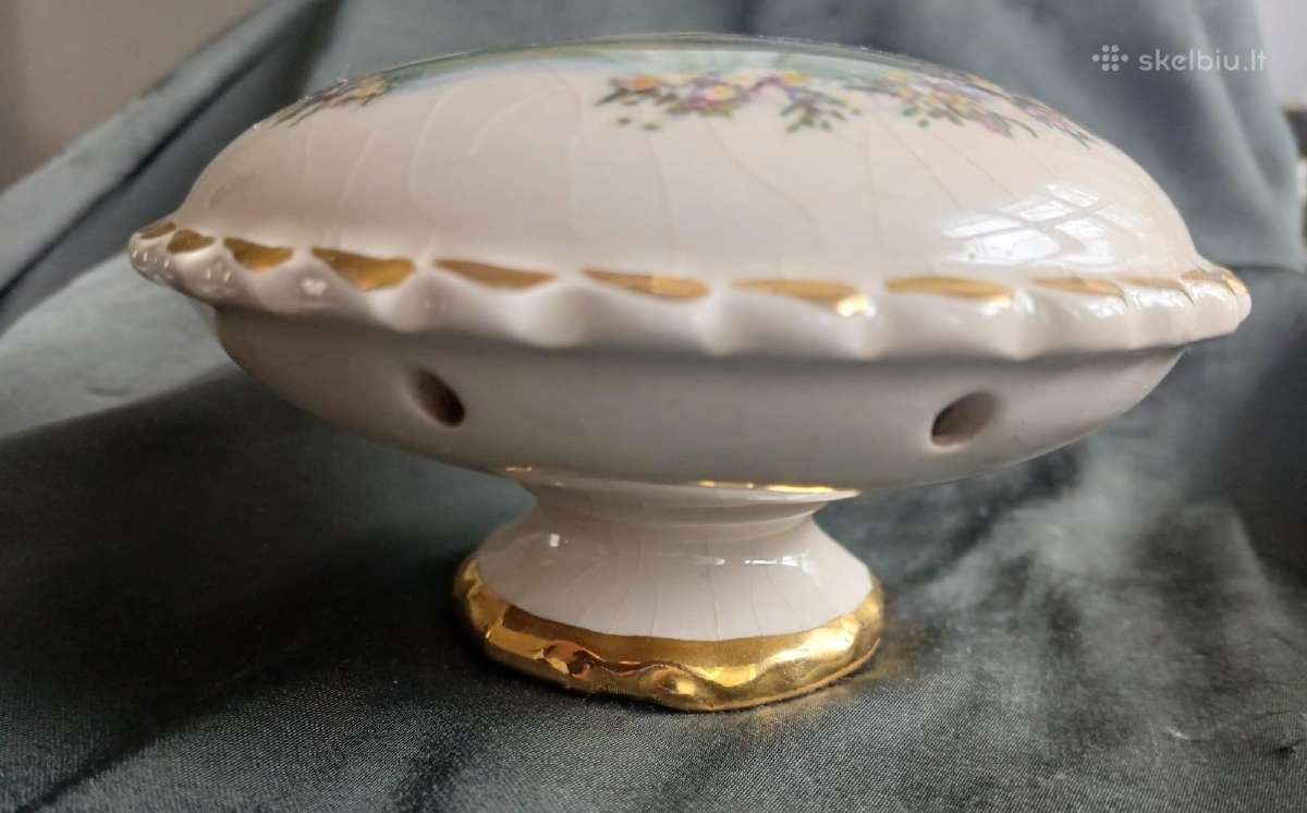 Vintažinis Kaiser porcelain Oro gaiviklio dežutė - nuotraukos Nr. 2