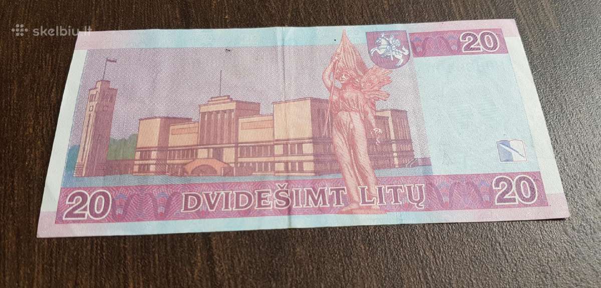 20 litų banknotas - nuotraukos Nr. 2
