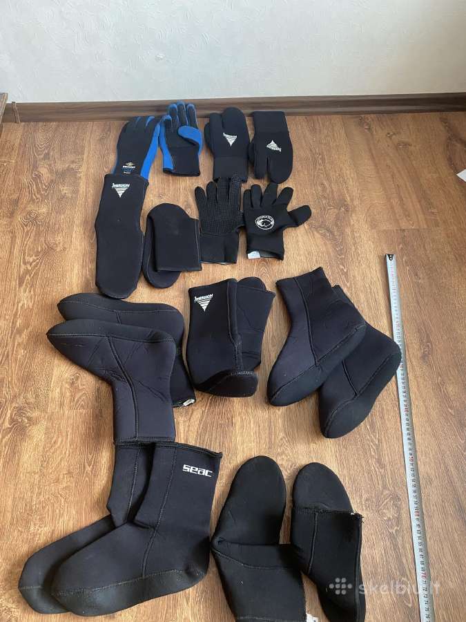 Nardymo kostiumai batai pirstynes - nuotraukos Nr. 3