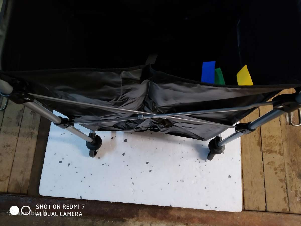 Rubbermaid sulankstomas vežimėlis 150 l. - nuotraukos Nr. 13