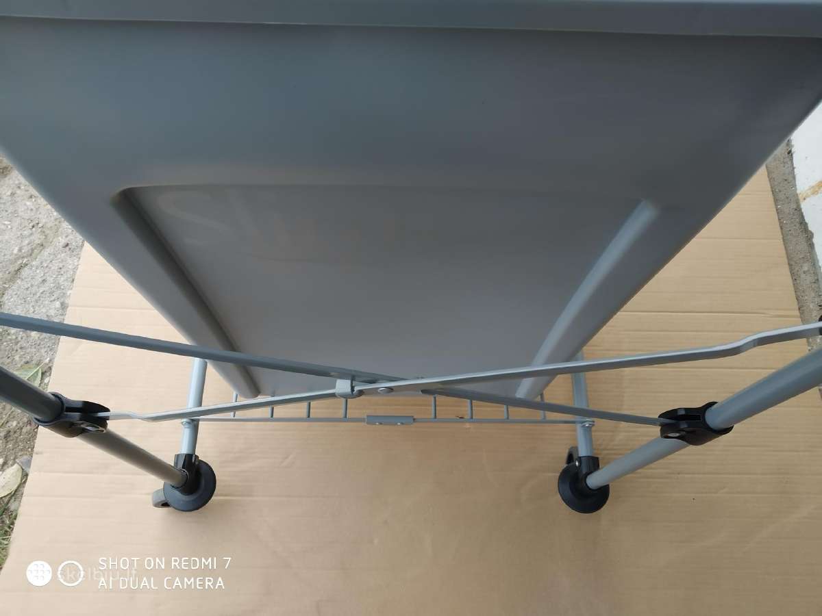 Rubbermaid sulankstomas vežimėlis 150 l. - nuotraukos Nr. 21