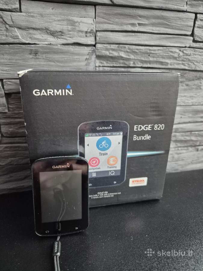 Garmin 820 dviracio kompiuteris spidometras