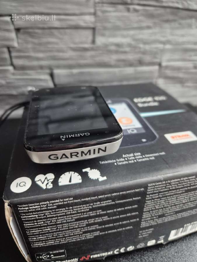 Garmin 820 dviracio kompiuteris spidometras - nuotraukos Nr. 8