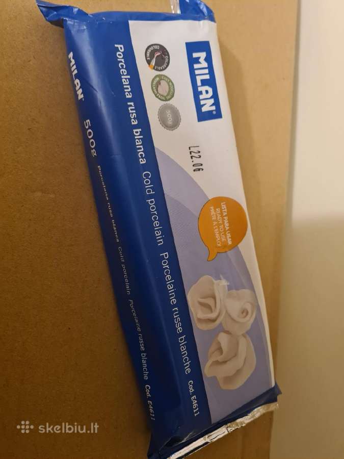 Modelinas milan šaltas porcelianas 500g ore džiust - nuotraukos Nr. 3