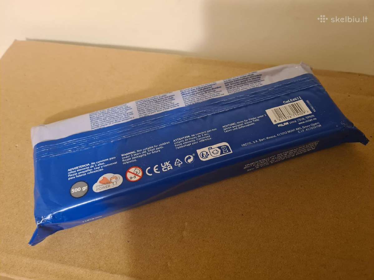 Modelinas milan šaltas porcelianas 500g ore džiust - nuotraukos Nr. 4