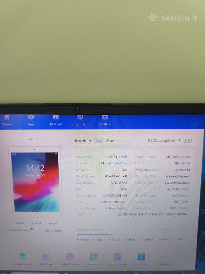 iPad Air Planšetė - nuotraukos Nr. 2
