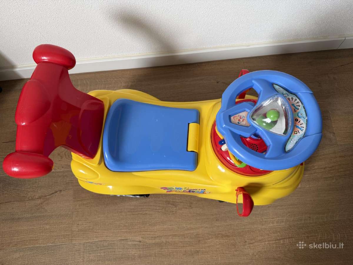 Paspiriama mašinėlė su veiklos centru vaikams - nuotraukos Nr. 4