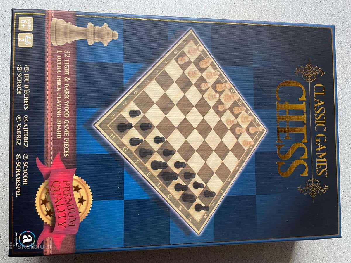 Mediniai šachmatai chess classic games - nuotraukos Nr. 2