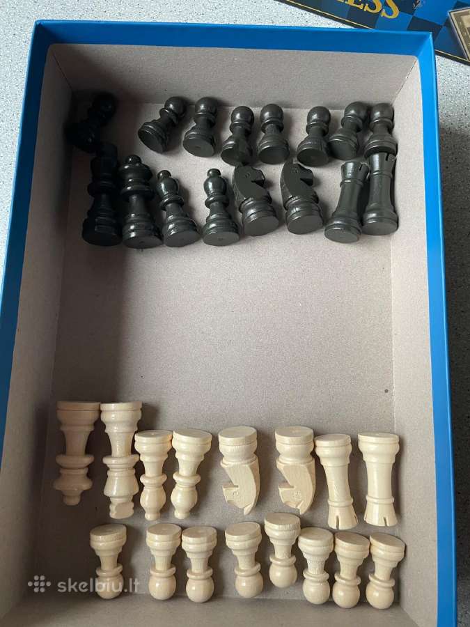 Mediniai šachmatai chess classic games - nuotraukos Nr. 5