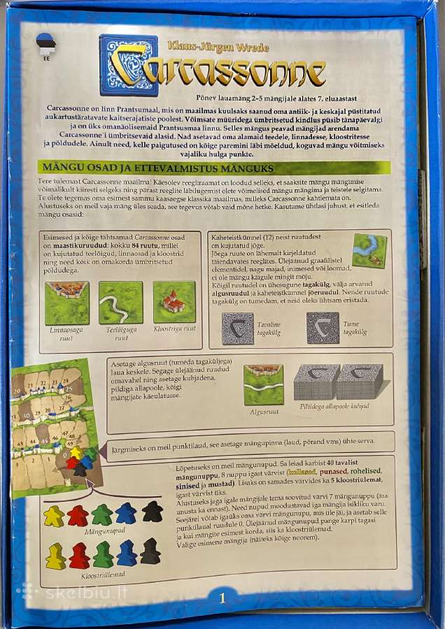 Stalo Žaidimas “carcassonne - nuotraukos Nr. 4