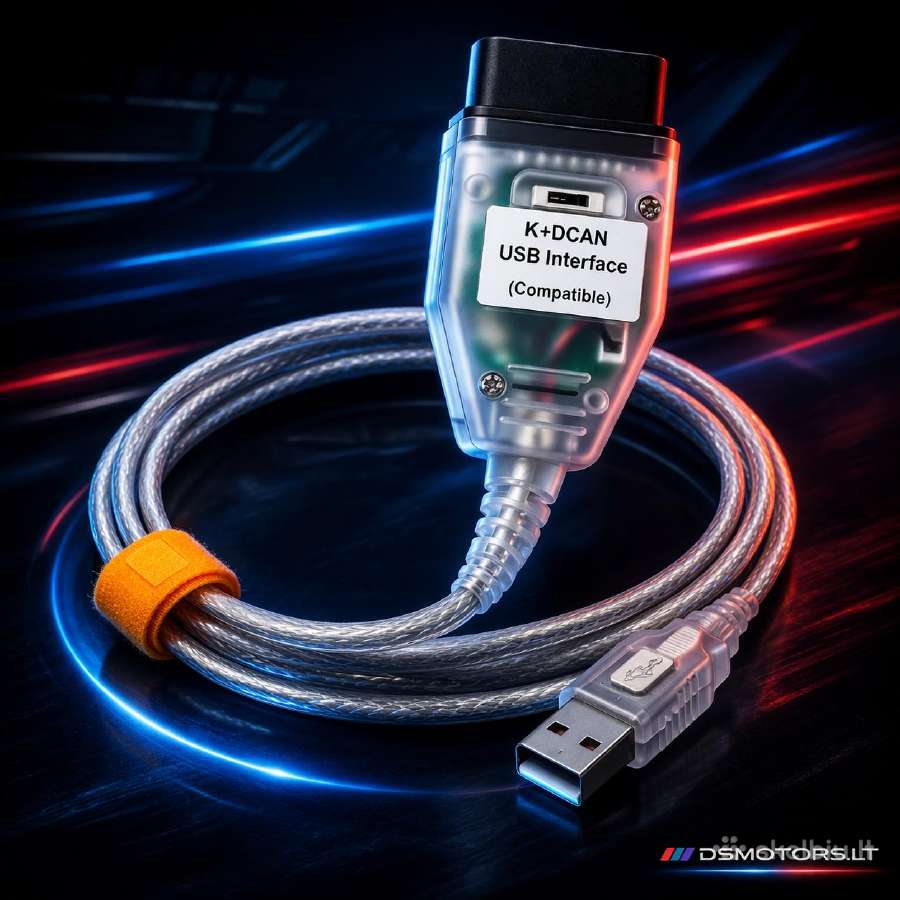 Bmw Inpa K+dcan kabelis – diagnostika/kodavimas