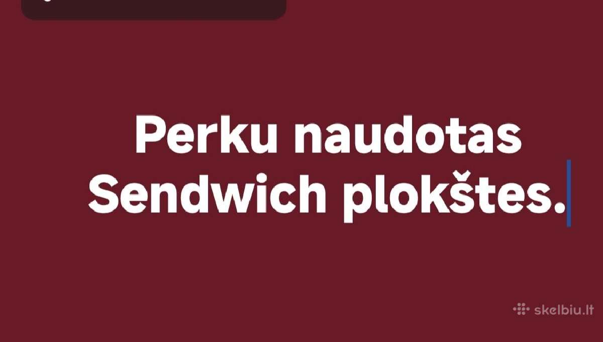 Perku Sendwich plokštes