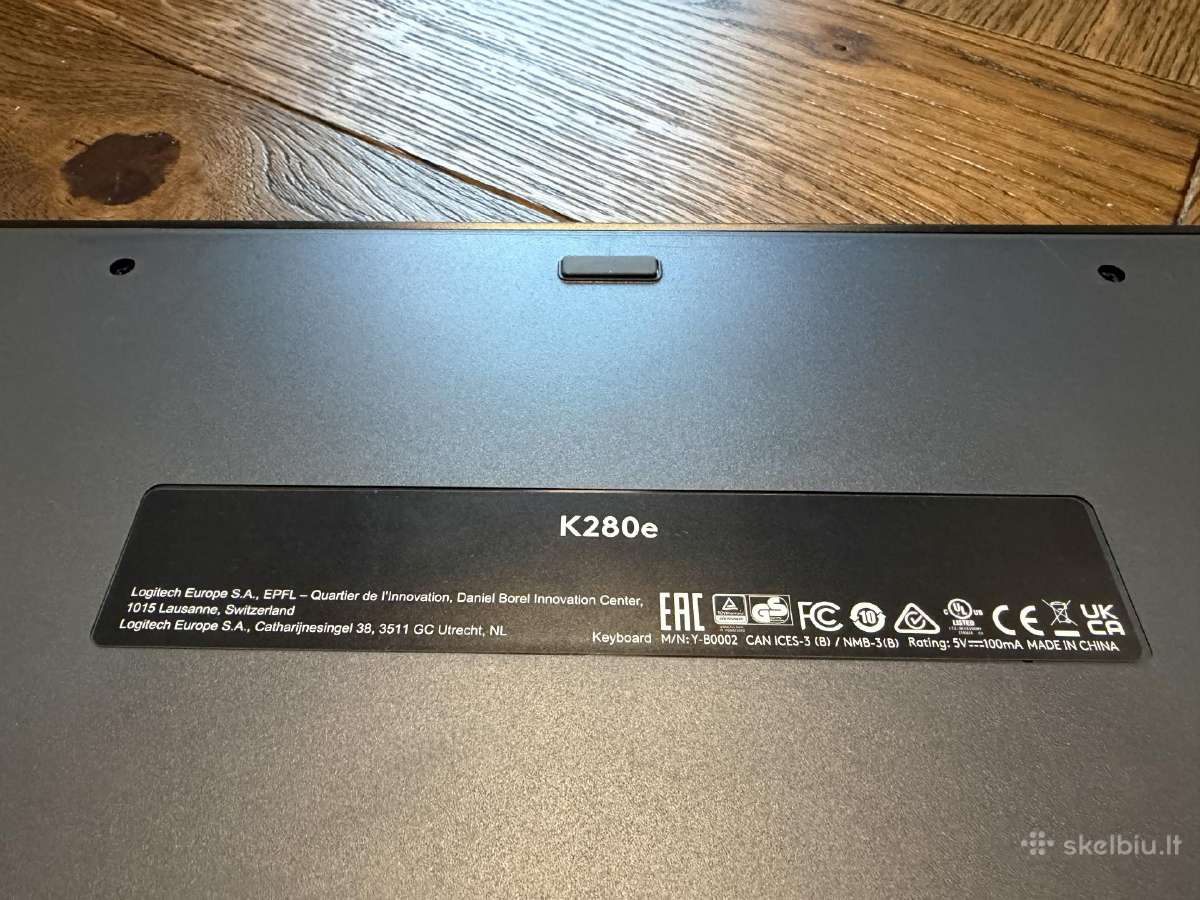 Logitech klaviatūra - nuotraukos Nr. 3