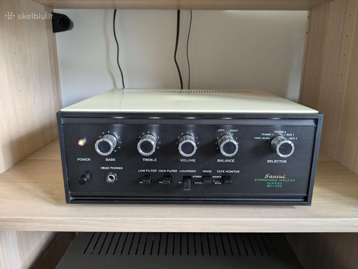 Sansui au 222 stiprintuvas