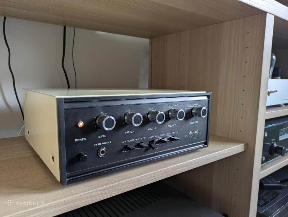 Sansui au 222 stiprintuvas - nuotraukos Nr. 3