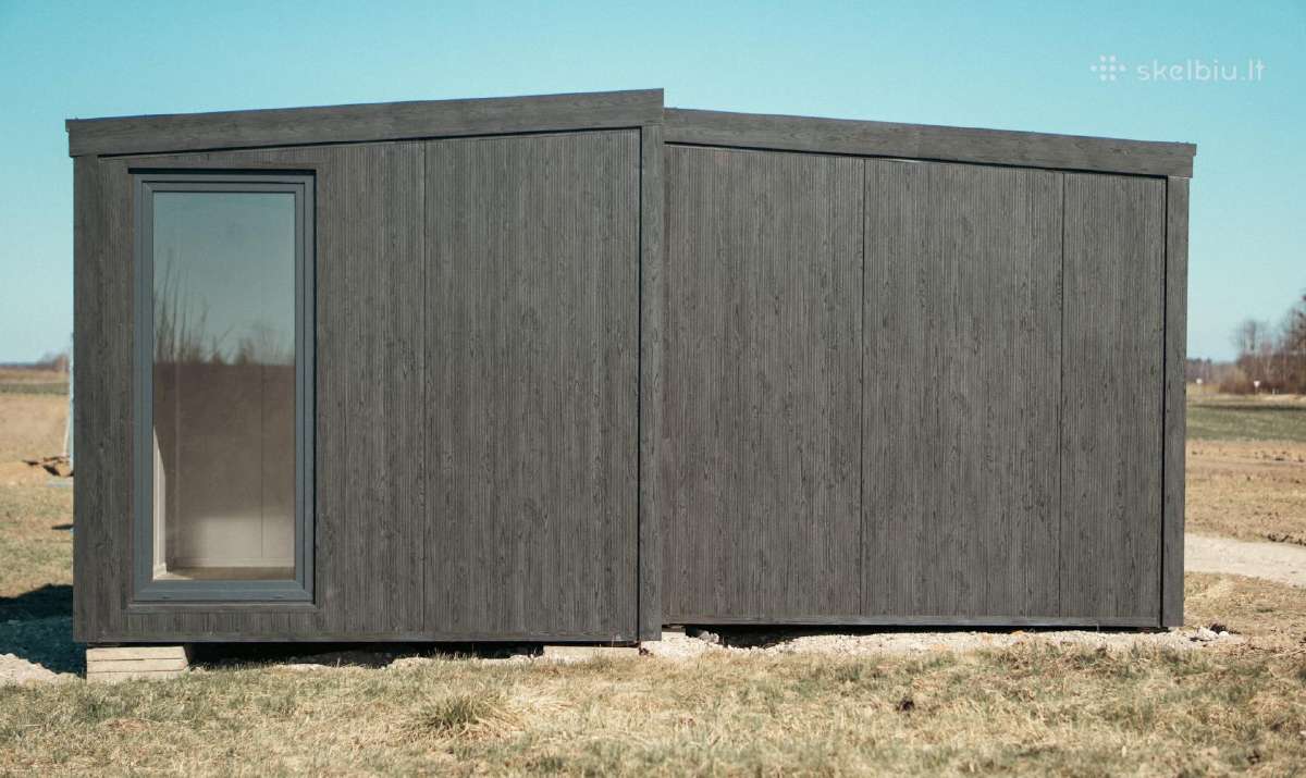 Šiltas ir modernus modulinis namas (Pir 100mm) - nuotraukos Nr. 4