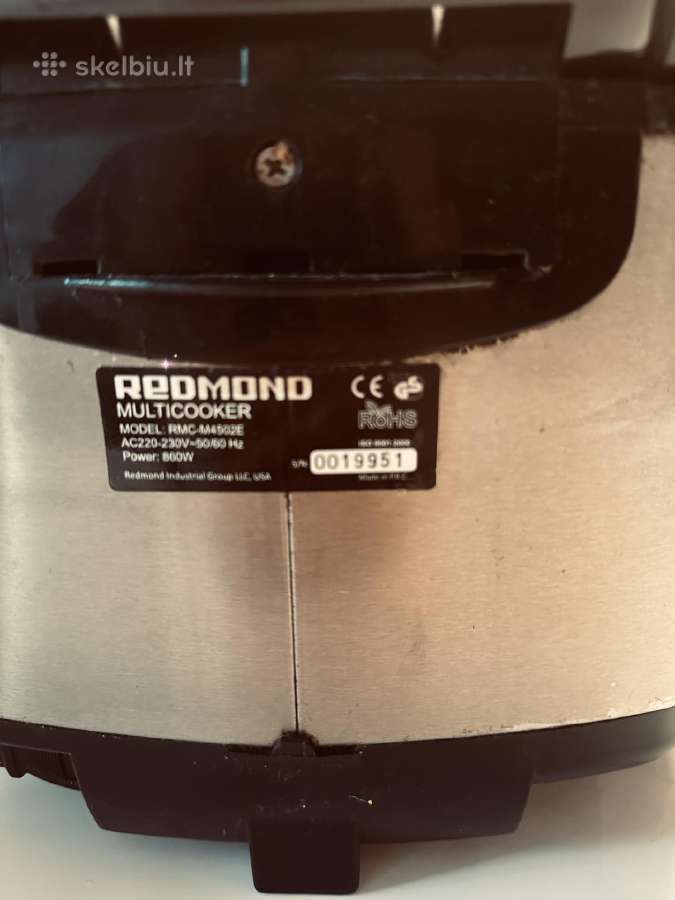 Neveikianti multicooker Redmond – dalims arba remo