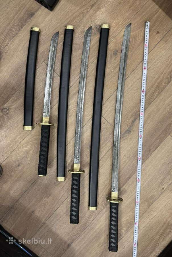Katana ,Vakizaši ,Tanto – Japoniški kardai - nuotraukos Nr. 2