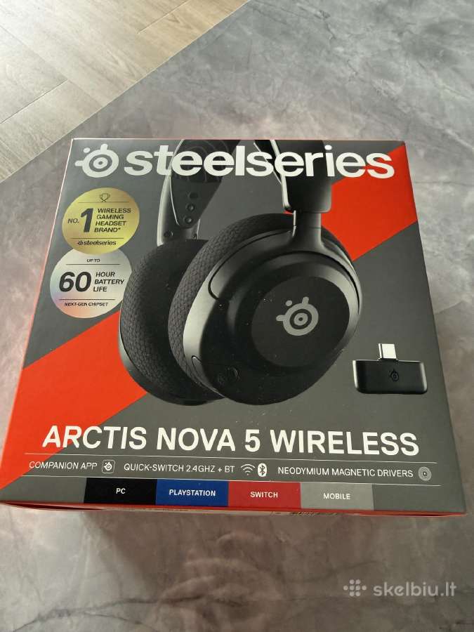 Steelseries Arctis nova 5 wireless