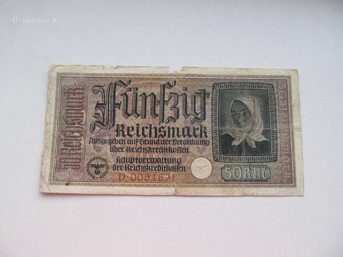 50 reichsmark , Vokietija , 1940 .
