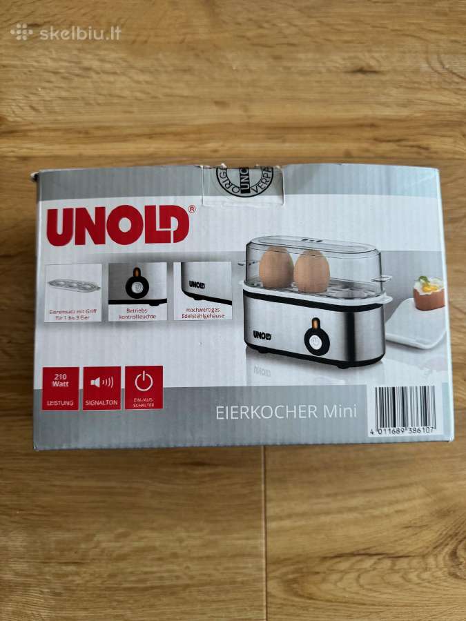 Mini kiaušinių viryklė Unold 38610, 210 W