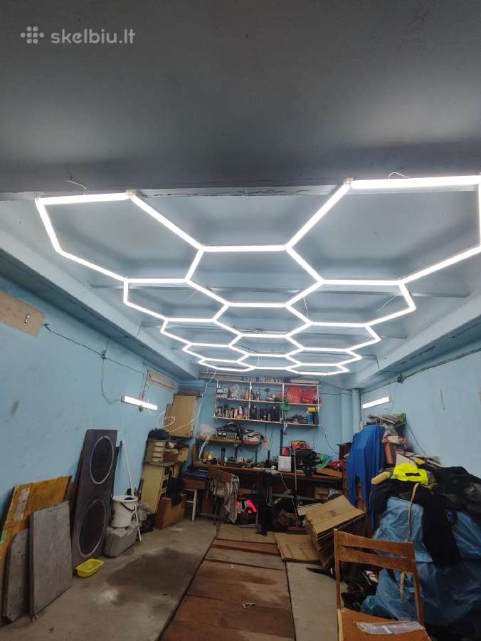 LED Hexagon Apšvietimas LED šviestuvas Šešiakampės