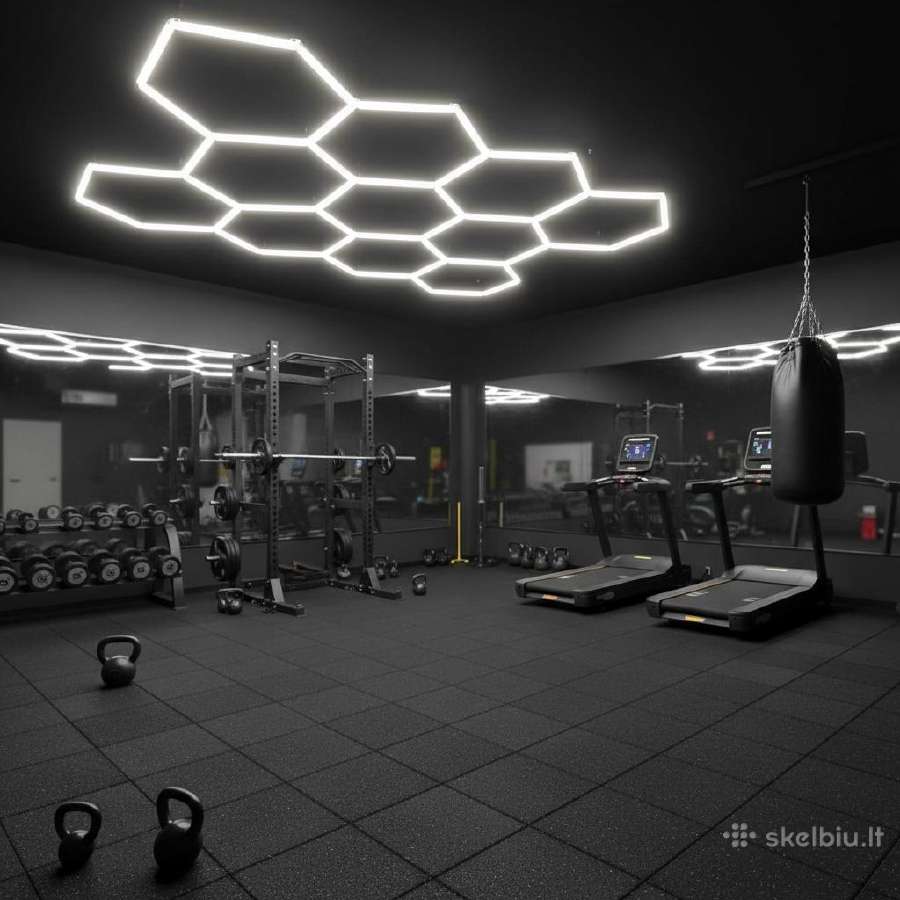 LED Hexagon Apšvietimas LED šviestuvas Šešiakampės - nuotraukos Nr. 9