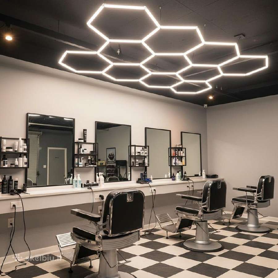 LED Hexagon Apšvietimas LED šviestuvas Šešiakampės - nuotraukos Nr. 10