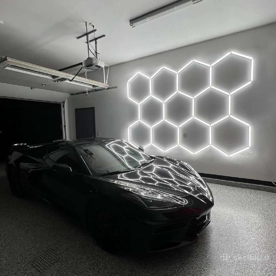 LED Hexagon Apšvietimas LED šviestuvas Šešiakampės - nuotraukos Nr. 2