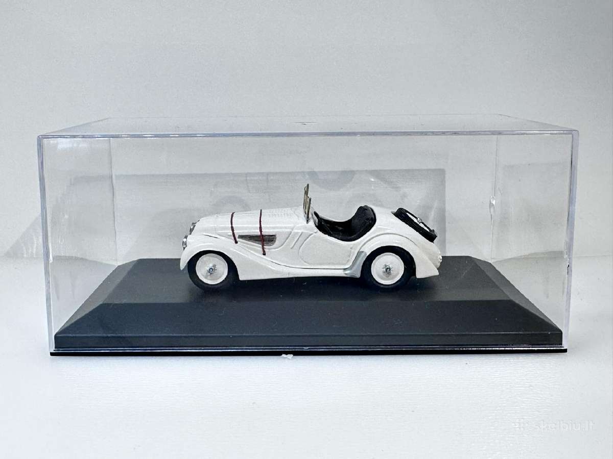 Bmw 328 Roadster balta 1:43 Schuco [neorg. vitrina - nuotraukos Nr. 2