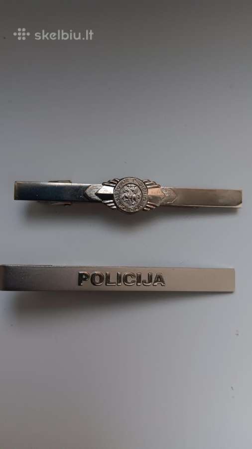 Pareigūnų kaklaraiščių segtukai