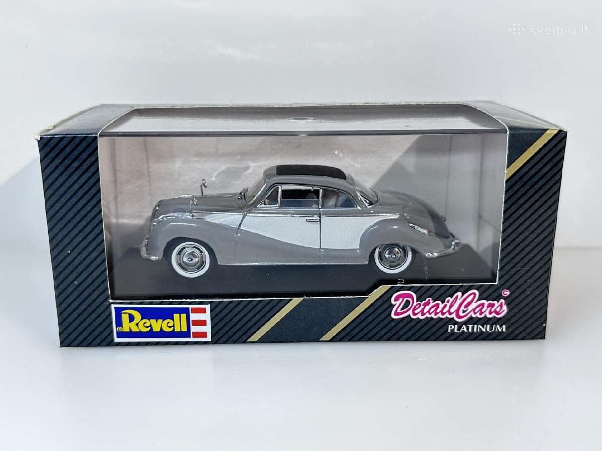 Bmw 502 Coupe pilka 1:43 Detail Cars - nuotraukos Nr. 2