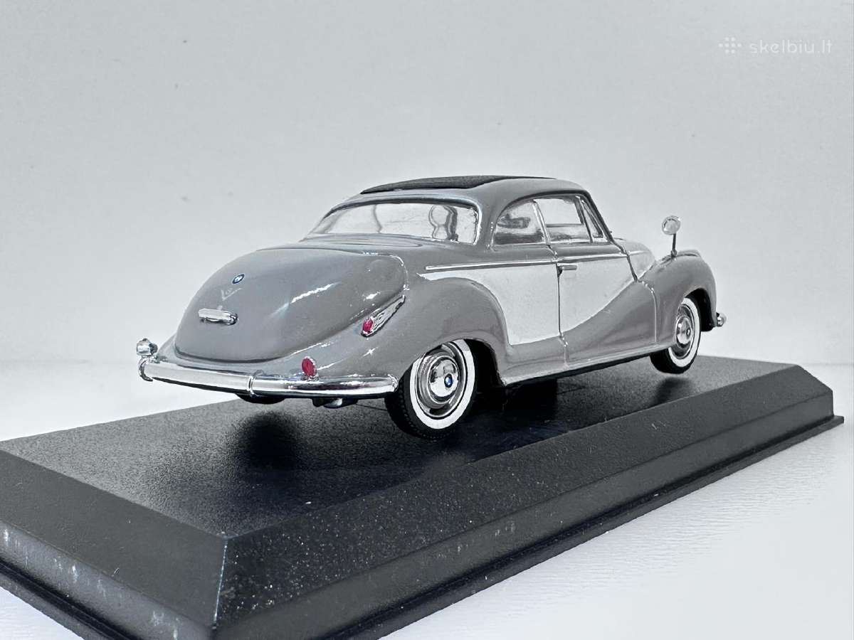 Bmw 502 Coupe pilka 1:43 Detail Cars - nuotraukos Nr. 5