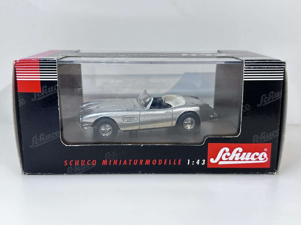 Bmw 507 1956-1959 pilka 1:43 Schuco - nuotraukos Nr. 2
