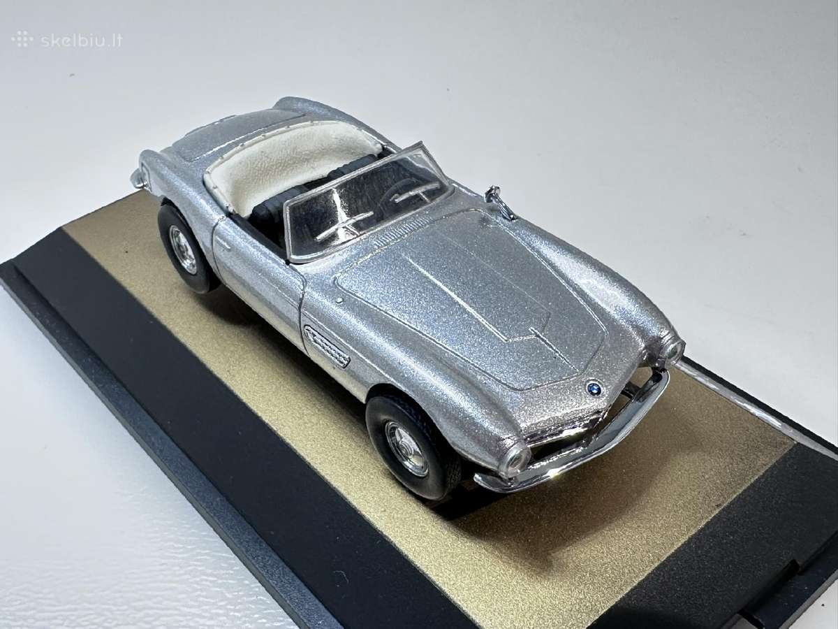 Bmw 507 1956-1959 pilka 1:43 Schuco - nuotraukos Nr. 6