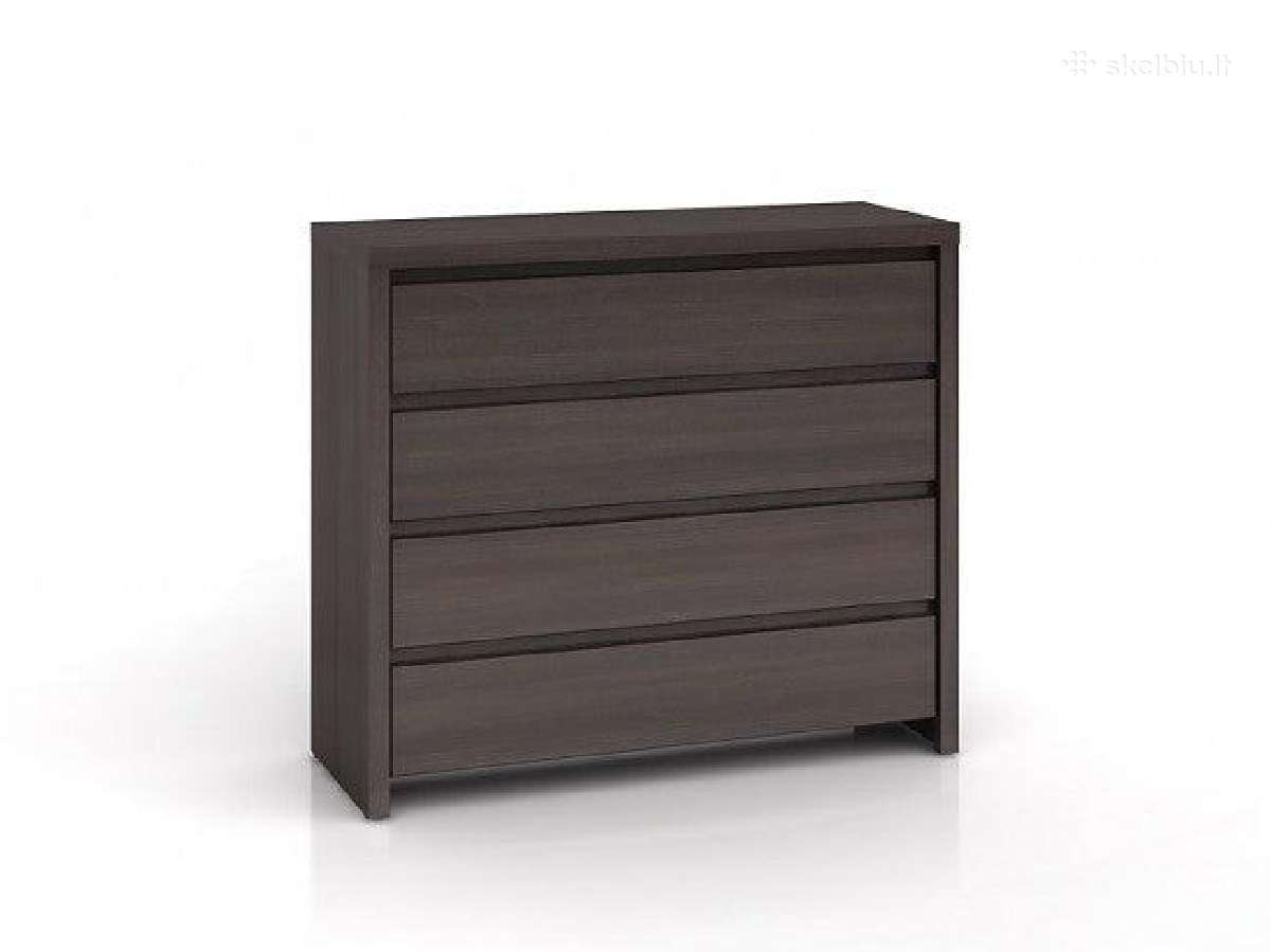 Talpi 4 stalčių komoda Kaspian (105 cm) – minimali