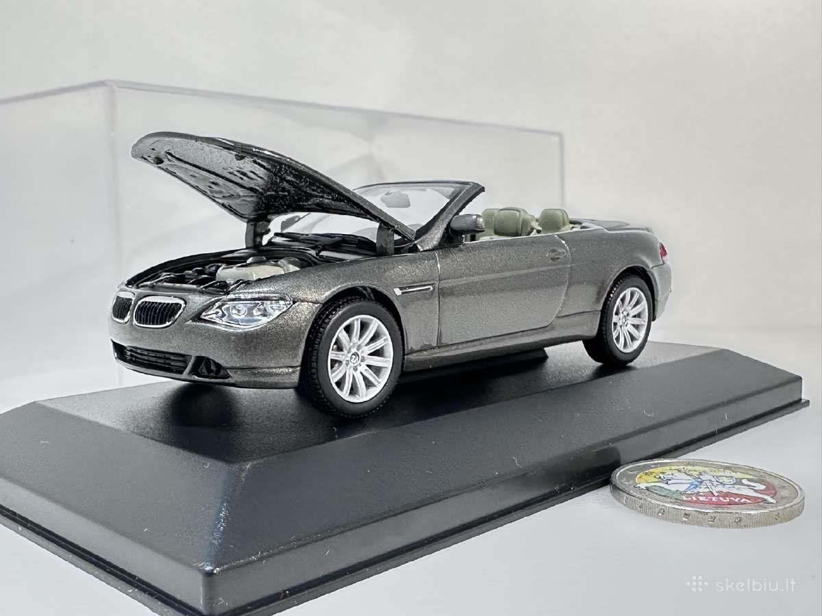 Bmw 645ci E64 Cabriolet pilka 1:43 Kyosho [neorg.