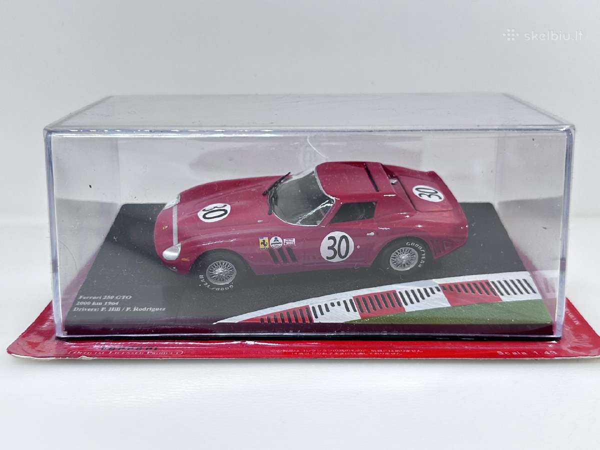 Ferrari 250 Gto 2000km 1964 #30 raudona 1:43 Ferra - nuotraukos Nr. 2