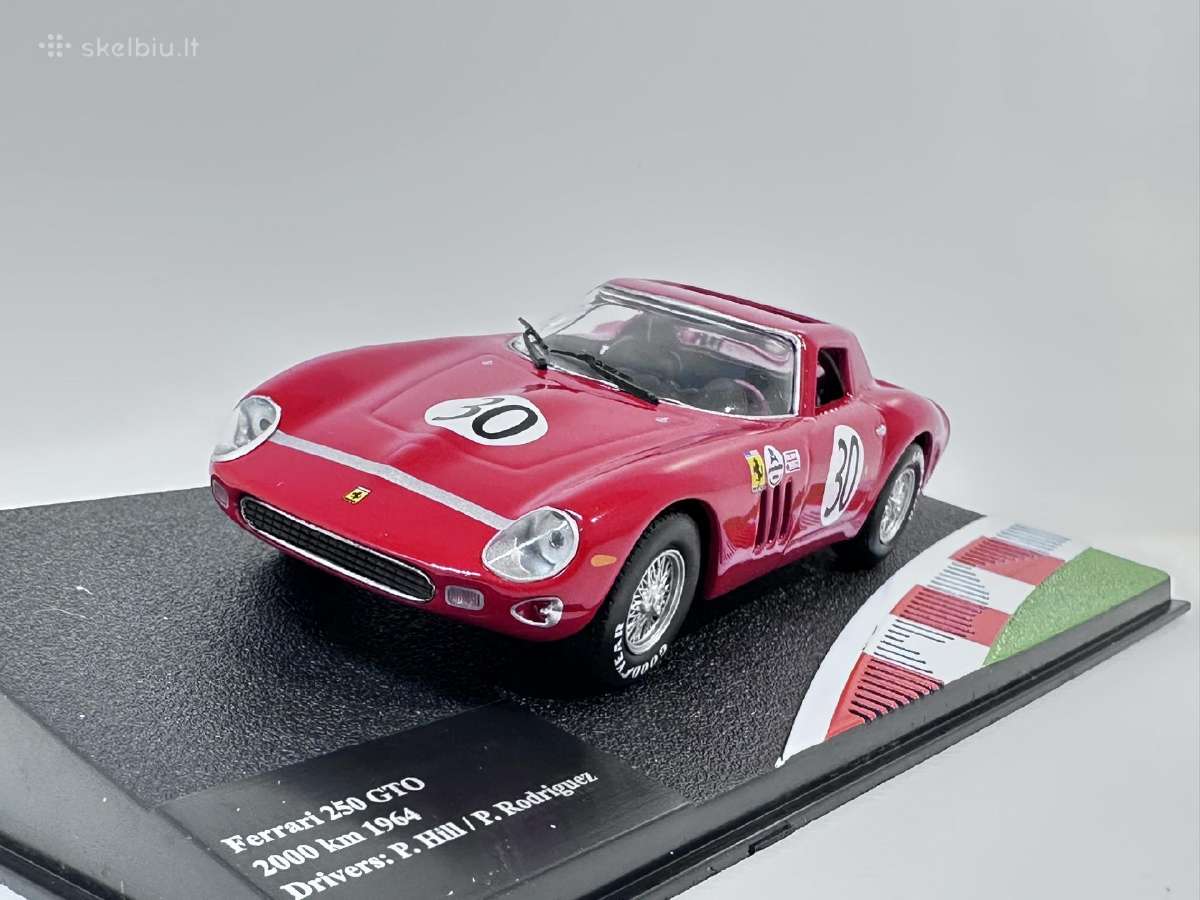 Ferrari 250 Gto 2000km 1964 #30 raudona 1:43 Ferra - nuotraukos Nr. 3