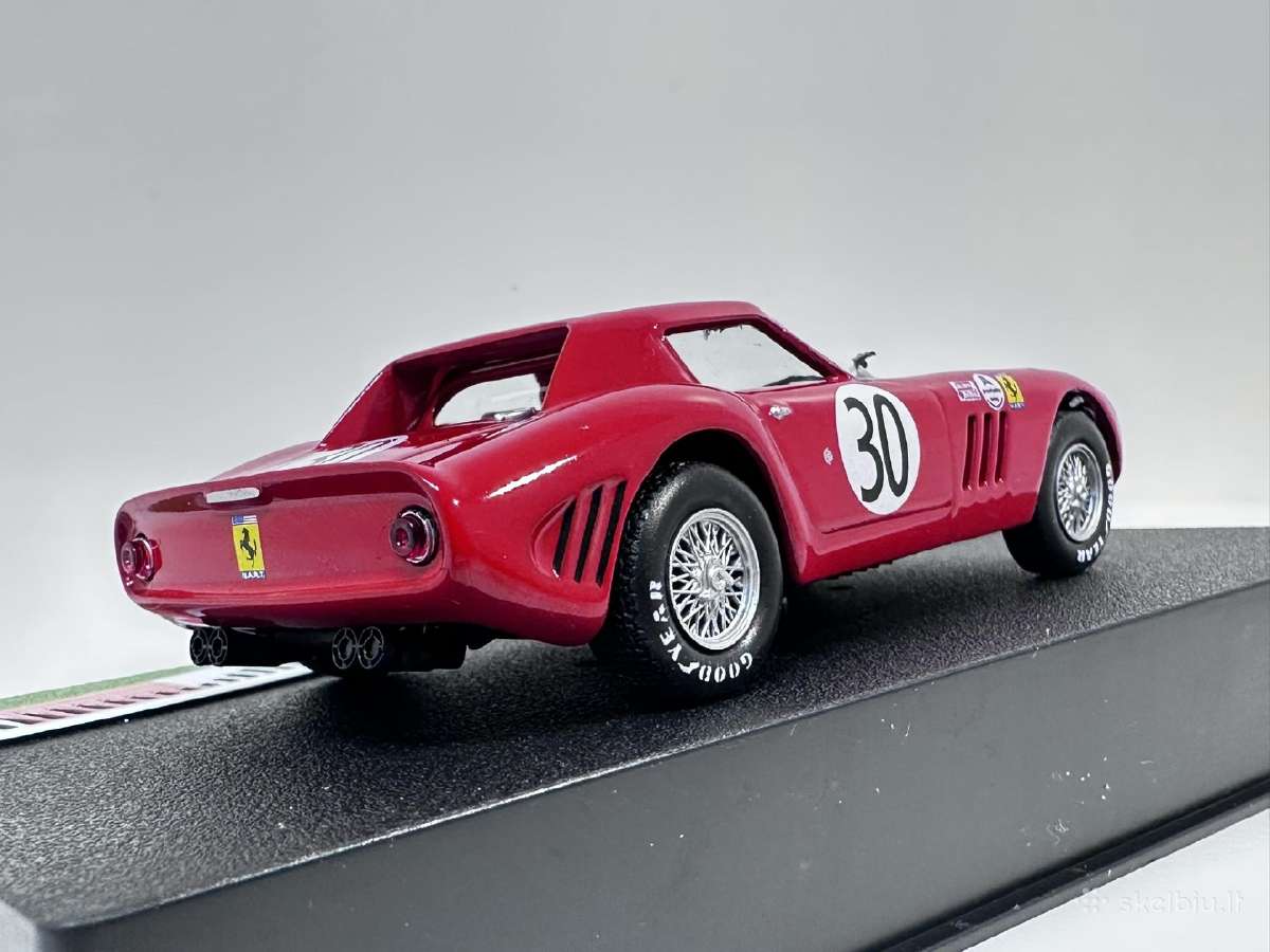 Ferrari 250 Gto 2000km 1964 #30 raudona 1:43 Ferra - nuotraukos Nr. 5