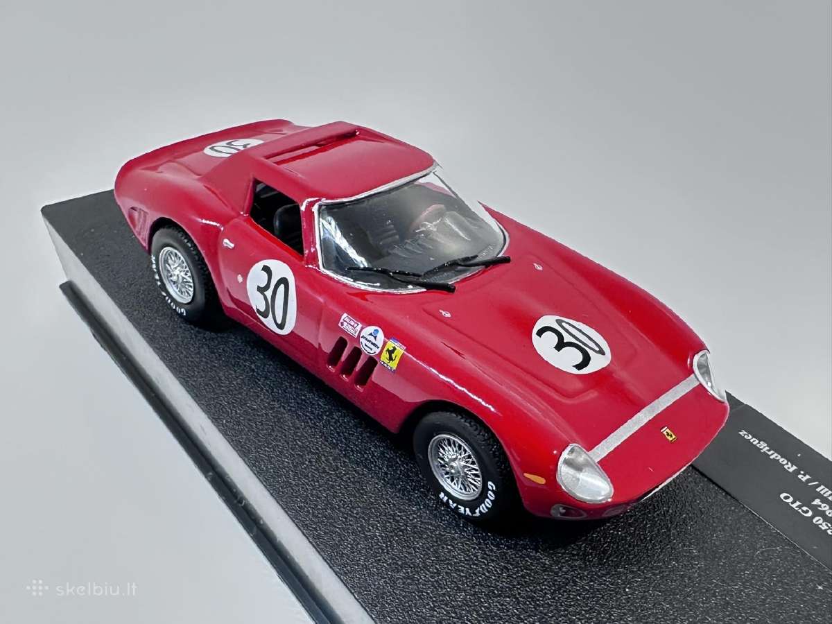 Ferrari 250 Gto 2000km 1964 #30 raudona 1:43 Ferra - nuotraukos Nr. 6