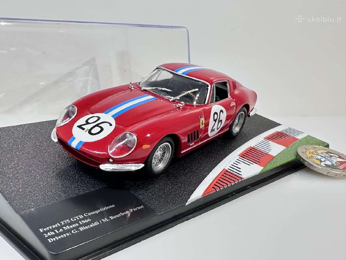 Ferrari 275 Gtb Competizione 24h Le Mans 1966 #26