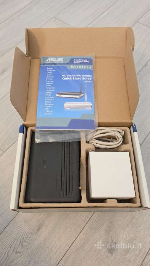 2 maršrutizatoriai Asus Wl-520gc. - nuotraukos Nr. 2